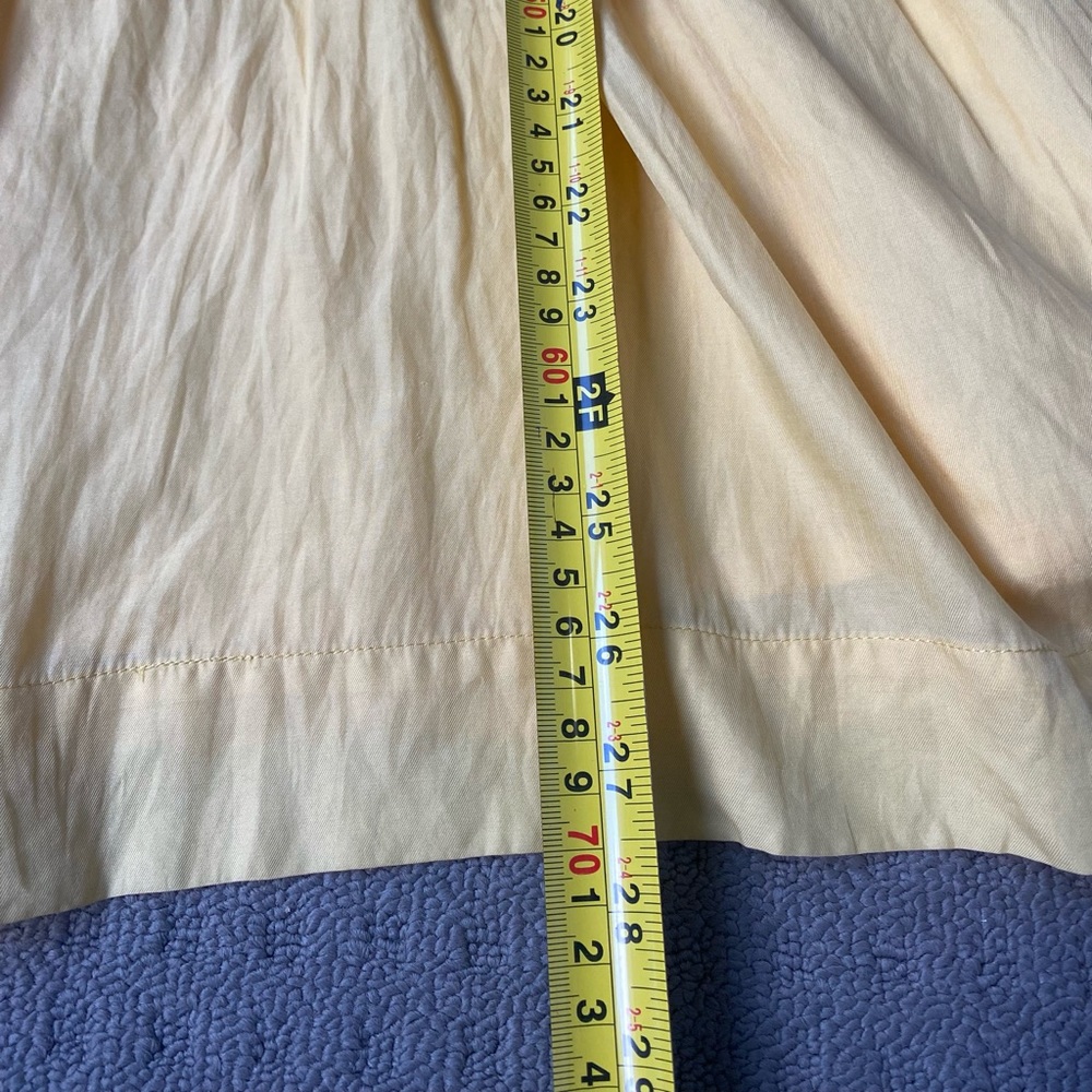 ⛔️Gorman Yellow Strappy Silk Blend Dress AU8 - Picture 8 of 8